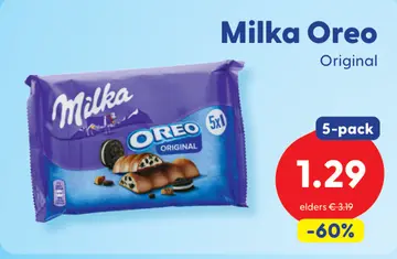 Aanbieding: Milka Oreo