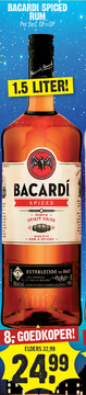 Aanbieding: BACARDI SPICED RUM