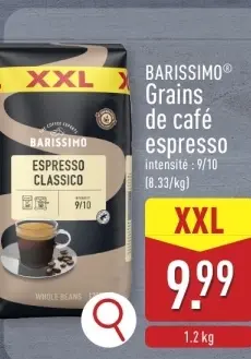 Offre: Grains de café espresso