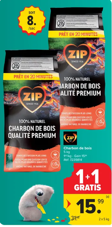Offre: Charbon de bois