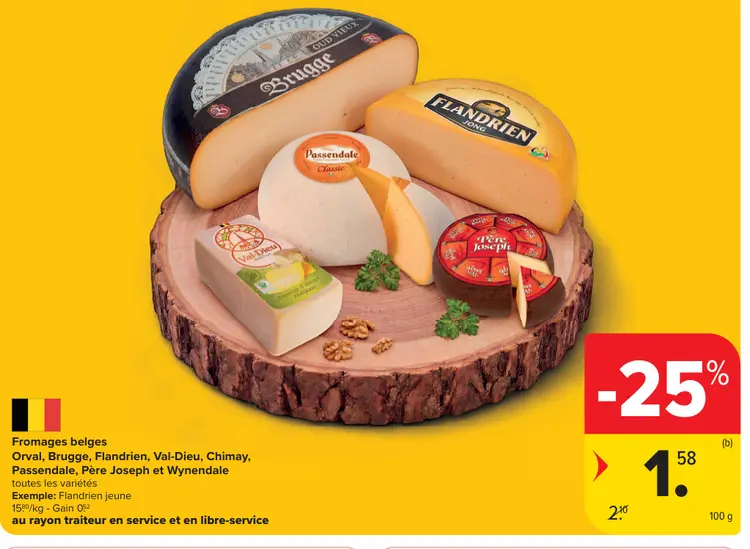 Offre: Fromages belges