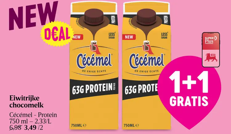 Promotie: Eiwitrijke chocomelk