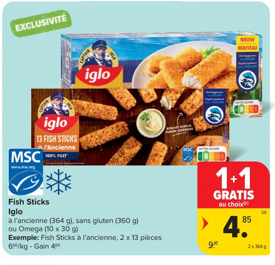 Offre: Fish Sticks
