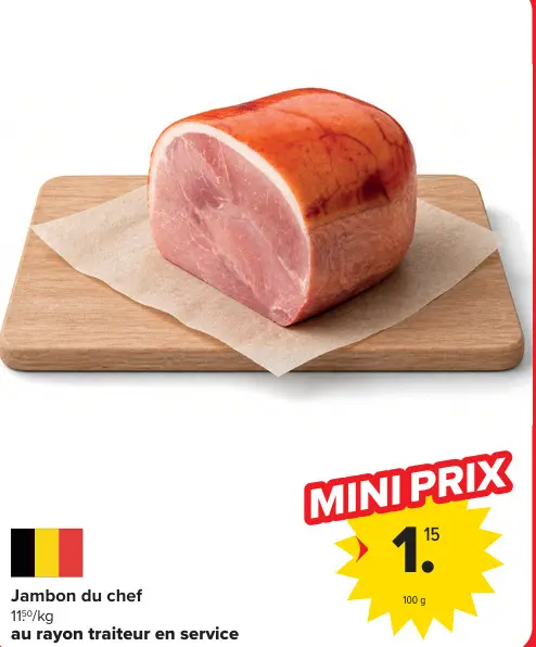 Offre: Jambon du chef