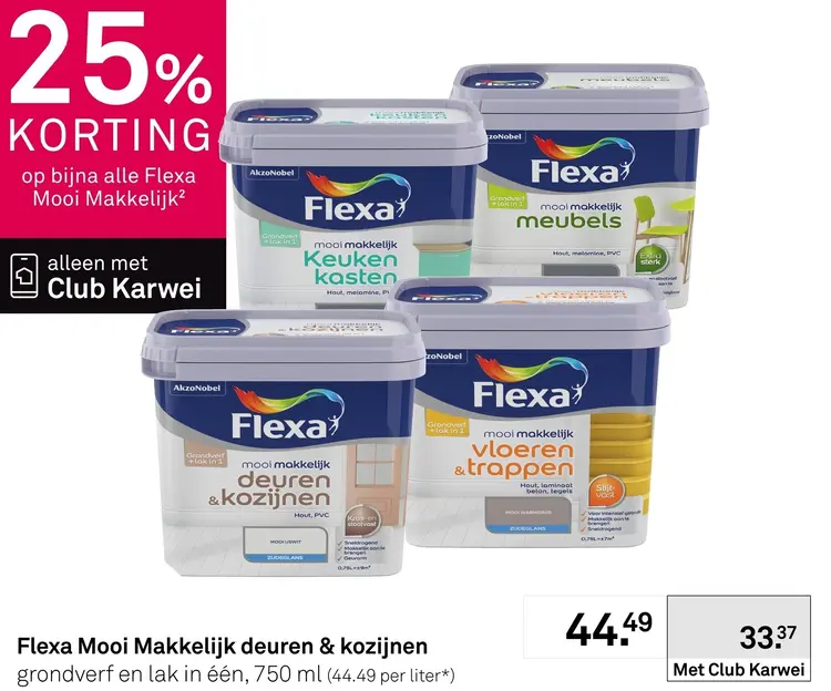 Aanbieding: Mooi Makkelijk deuren & kozijnen