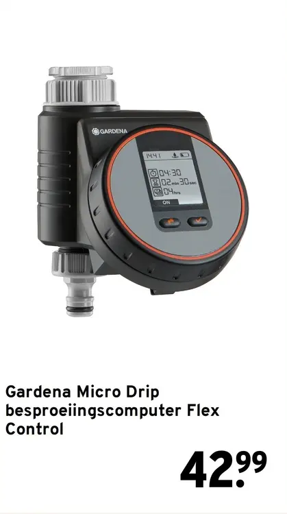 Aanbieding: Micro Drip besproeiingscomputer Flex Control