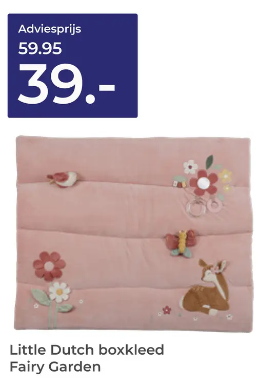 Aanbieding: Boxkleed Fairy Garden