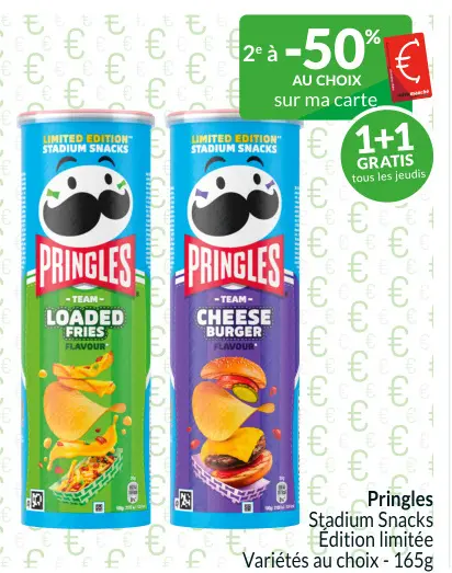 Offre: Pringles Stadium Snacks