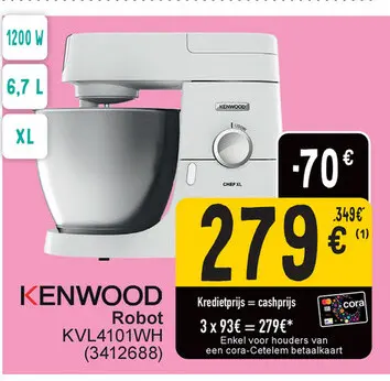 Aanbieding: KENWOOD Robot