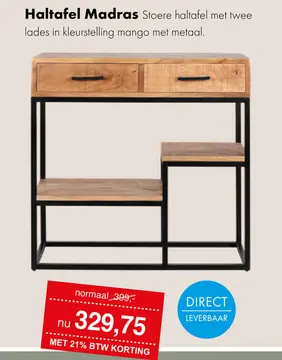 Aanbieding: Madras haltafel