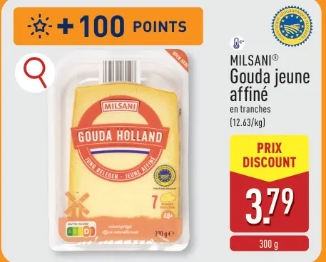 Offre: Gouda jeune affiné