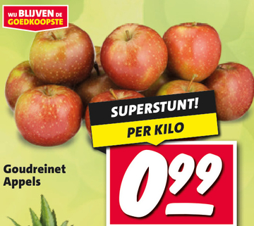 Aanbieding: Goudreinet Appels