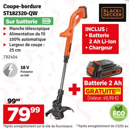 Offre: Coupe-bordure 