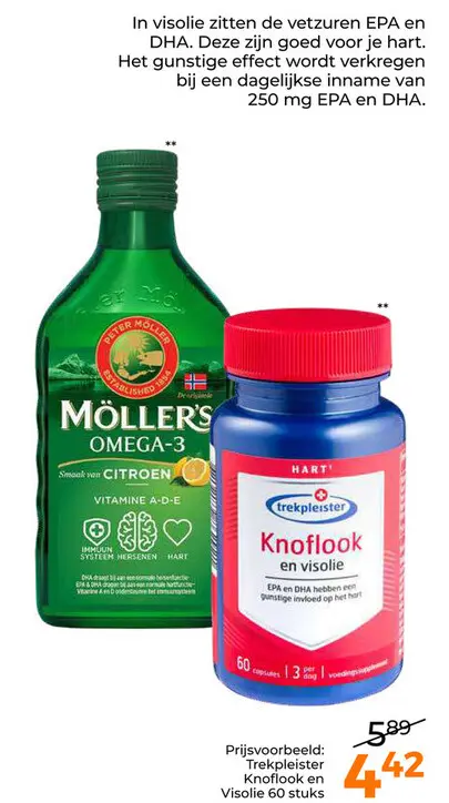 Aanbieding: Knoflook en Visolie