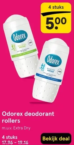 Aanbieding: Deodorant rollers