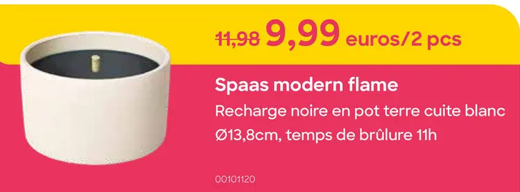 Offre: Spaas modern flame