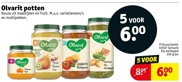 Aanbieding: Olvarit potten