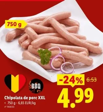 Offre: Chipolata de porc XXL