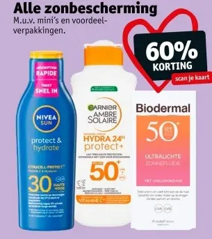 Aanbieding: Alle zonbescherming