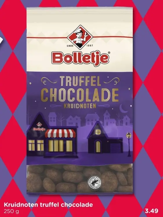 Aanbieding: Kruidnoten truffel chocolade