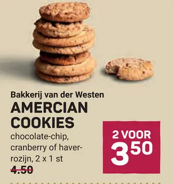 Aanbieding: Amercian cookies