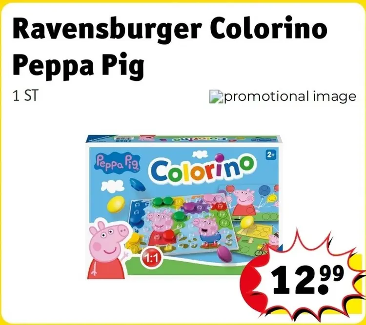 Aanbieding: Colorino Peppa Pig