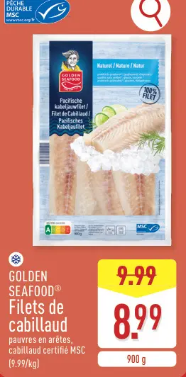 Offre: Filets de cabillaud