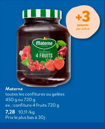 Offre: Confitures ou gelées