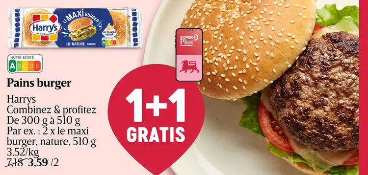 Offre: Pains burger