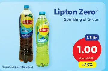Aanbieding: Lipton Zero