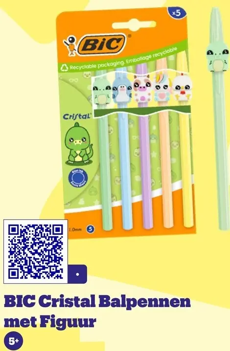 Promotie: Cristal Balpennen met Figuur