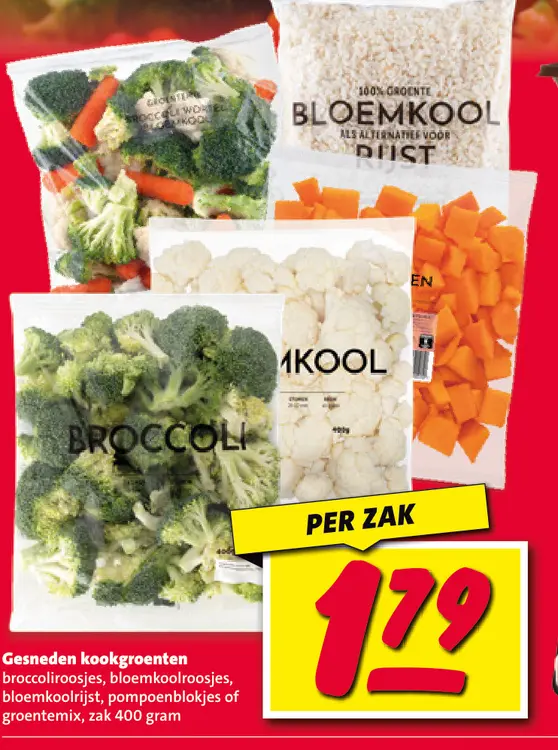 Aanbieding: Gesneden kookgroenten