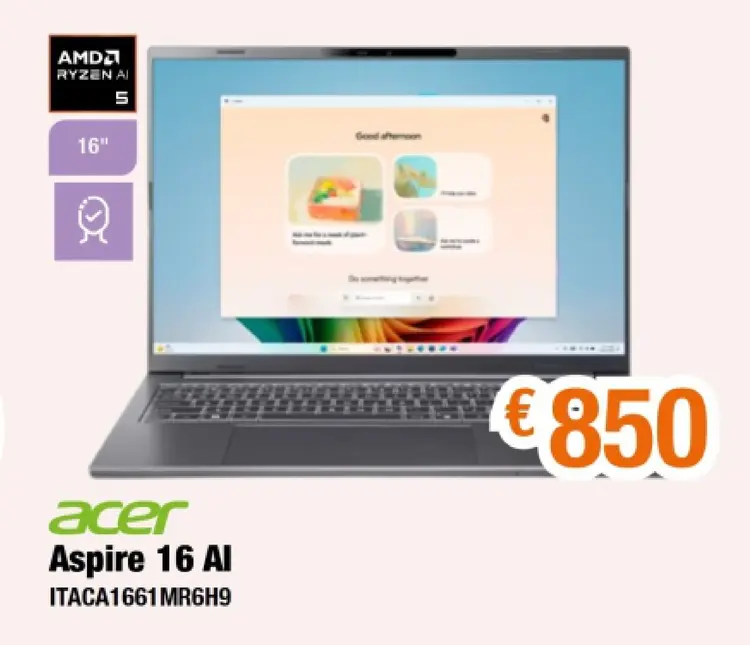 Promotie: Acer Aspire 16 AI