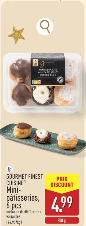 Offre: Mini-pâtisseries