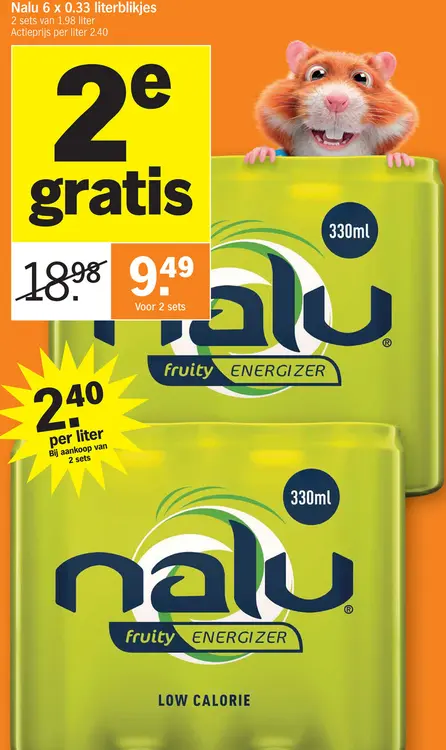 Offre: Nalu 6 x 0.33 literblikjes