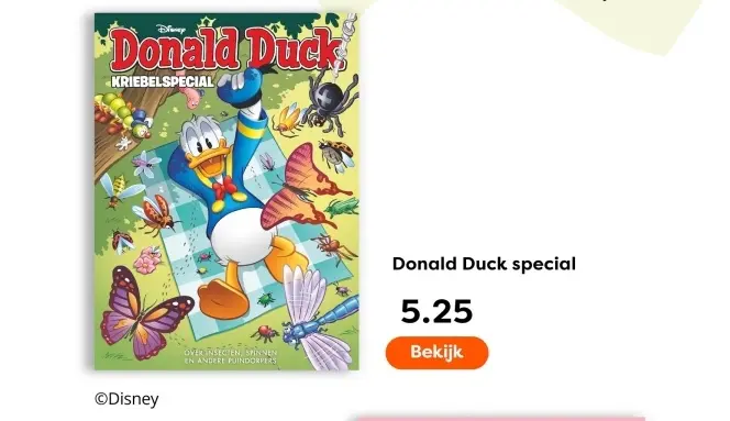 Aanbieding: Donald Duck Kriebelspecial