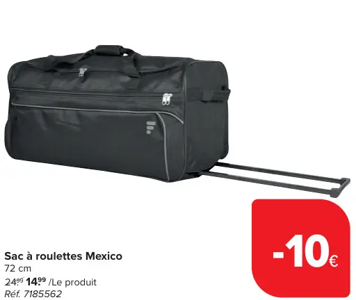 Offre: Sac à roulettes Mexico