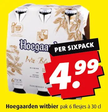 Aanbieding: Hoegaarden witbier