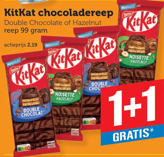 Aanbieding: Chocoladereep