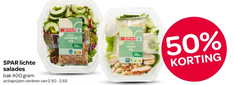Aanbieding: Lichte salades