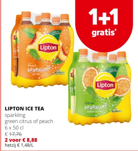 Promotie: Lipton Ice Tea Sparkling