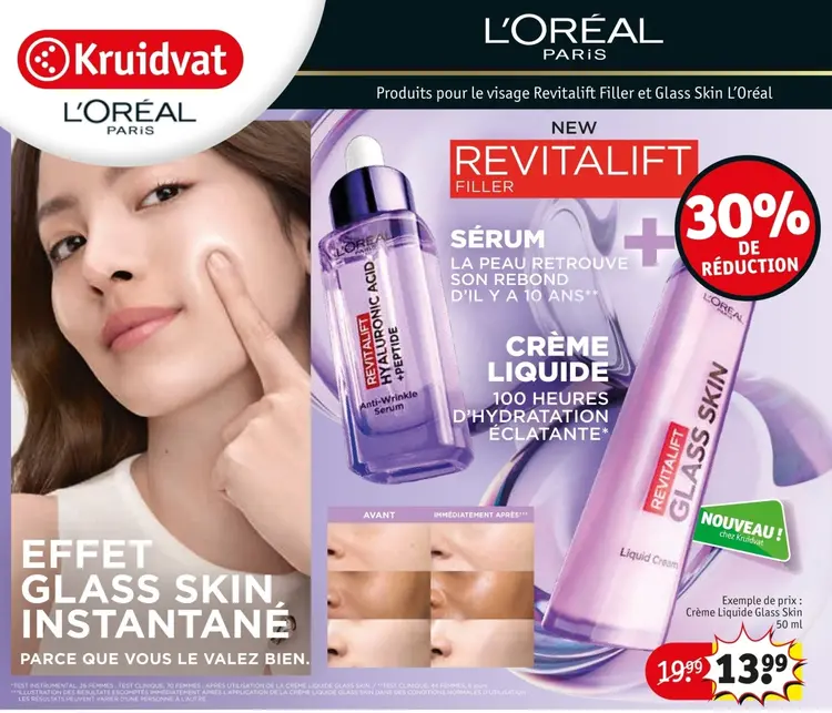 Offre: Crème Liquide Glass Skin