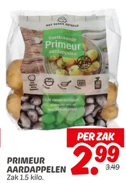 Aanbieding: PRIMEUR AARDAPPELEN