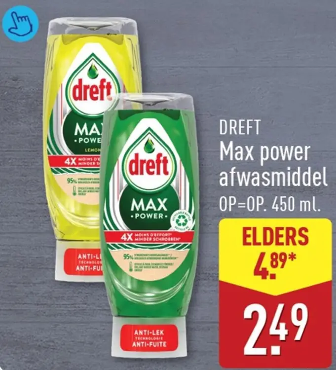 Aanbieding: Max power afwasmiddel