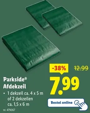 Aanbieding: Afdekzeil