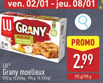 Offre: Grany moelleux