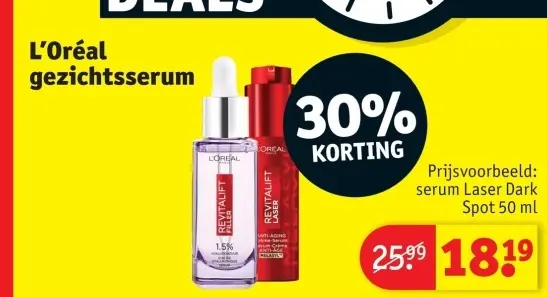 Promotie: L'Oréal gezichtsserum