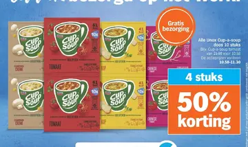Aanbieding: Unox Cup-a-soup