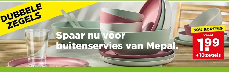 Aanbieding: Buitenservies