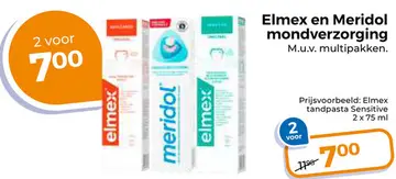 Aanbieding: Elmex en Meridol mondverzorging
